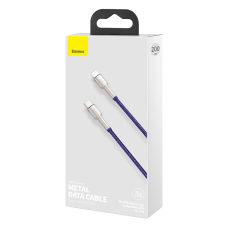 Baseus Cafule Series USB-C cable for Lightning, 20W, 2m (purple) Baseus Cafule Series USB-C cable for Lightning, 20W, 2m (purple)