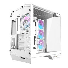 Darkflash DY470 computer case (white) + 4 fans + GPU bracket Darkflash DY470 computer case (white) + 4 fans + GPU bracket
