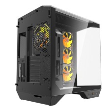 Darkflash DY470 computer case (black) + 4 fans + GPU bracket Darkflash DY470 computer case (black) + 4 fans + GPU bracket