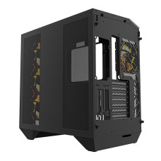 Darkflash DY470 computer case (black) + 4 fans + GPU bracket Darkflash DY470 computer case (black) + 4 fans + GPU bracket