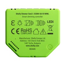 Shelly Dimmer Gen3 WiFi Light Controller Shelly Dimmer Gen3 WiFi Light Controller