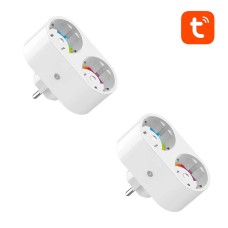 Gosund SP211 dual WiFi smart socket, 2 pieces 3500W (two-pack) Tuya