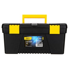 Plastic Tool Box Deli Tools EDL432417, 15'' (yellow) Plastic Tool Box Deli Tools EDL432417, 15'' (yellow)