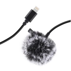 Jack Puluz tie microphone with clip PU426 1.5m 3.5mm Lightning Jack Puluz tie microphone with clip PU426 1.5m 3.5mm Lightning
