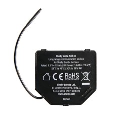 Set of 2 EU868 Relays for gen.3/4 Shelly LoRa Add-on Set of 2 EU868 Relays for gen.3/4 Shelly LoRa Add-on
