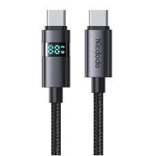 Mcdodo CA-5610 USB-C to USB-C cable, 100W, LED display, 1.2m Mcdodo CA-5610 USB-C to USB-C cable, 100W, LED display, 1.2m