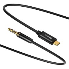 Baseus Yiven Audio cable USB-C to mini jack 3,5mm, 1.2m (Black) Baseus Yiven Audio cable USB-C to mini jack 3,5mm, 1.2m (Black)
