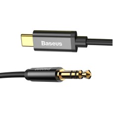Baseus Yiven Audio cable USB-C to mini jack 3,5mm, 1.2m (Black) Baseus Yiven Audio cable USB-C to mini jack 3,5mm, 1.2m (Black)