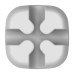 Cable holder organizer Orico (grey)