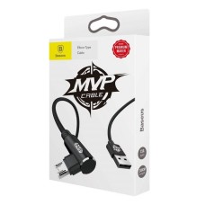Baseus MVP Elbow Cable USB to micro USB 2A 1m - Black Baseus MVP Elbow Cable USB to micro USB 2A 1m - Black