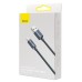 Baseus Crystal Shine cable USB to Lightning, 2.4A, 2m (black)