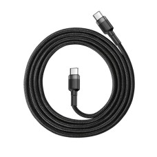 Baseus Cafule Cable USB-C PD 2.0 QC 3.0 60W 1m (Black+Gray) Baseus Cafule Cable USB-C PD 2.0 QC 3.0 60W 1m (Black+Gray)