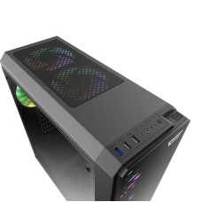 Darkflash Water Square 5 computer case (black)