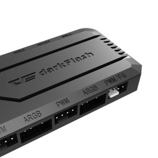 Fan control box for computer Darkflash RC2 RGB PWM + remote controller (black) Fan control box for computer Darkflash RC2 RGB PWM + remote controller (black)