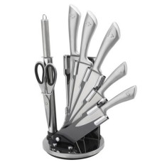 Royalty Line RL-KSS600: 8 Pieces Knife Set with Block