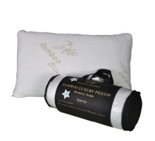 Royalty Comfort HG-5076BM: Bamboo Luxury Pillow with Ergonomic Memory Foam - Queen