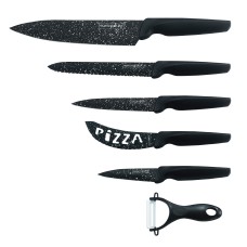 Royalty Line RL-MB5N;Set of knives with marble cover 6pcs