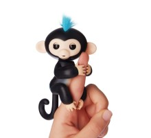 Cenocco Finger Toy Happy Monkey Black