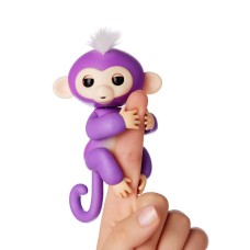 Cenocco Finger Toy Happy Monkey Purple