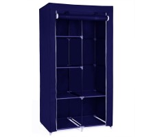 Herzberg HG-8010: Storage Wardrobe - Small Blue
