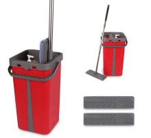 Cenocco CC-9077: Flat Mop with Bucket Red