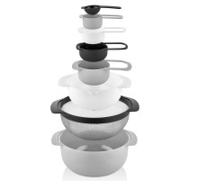 Herzberg 8 in 1 Bowl & Measuring Cups Set
