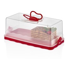 Herzberg HG-L575: Baton Cake Dome Red