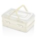 Herzberg Duplex Takeaway Pastry Carrying Box Ivory