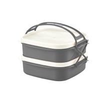 Herzberg 2-Layer Tetra Lunch Box