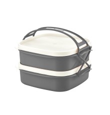 Herzberg 2-Layer Tetra Lunch Box
