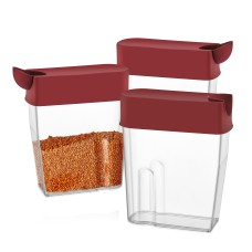 Herzberg 3-Pieces Floopy Saver Box Set Red