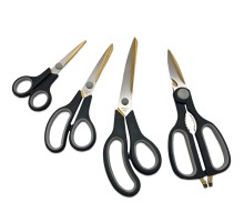 Genius Ideas Titanium Coated Scissors (4pcs)