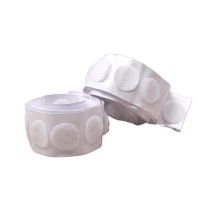 Genius Ideas White 62 Pieces Self-adhesive Velcro Buttons
