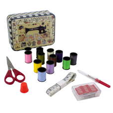 Genius Ideas Sewing Kit w/ Metal Box