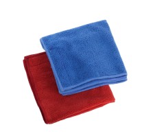 Genius Ideas Set Of 4 Microfiber Wiping Cloths With Velcro