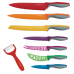 Royalty Line 7 Pieces Multi-Colored Knife Set