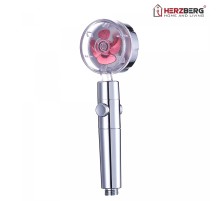 Herzberg Turbo Charger Showerhead Pink