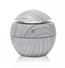 Herzberg Air Humidifier Aroma Oil Diffuser Gray