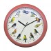Herzberg HG-03701: Japanese Bird Song Clock - Wood