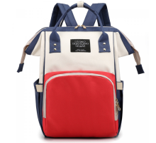 Herzberg HG-03114: Multifunction Mommy Diaper and Baby Bottle Bag - Multicolored