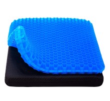 Herzberg HG-03220: Gel Seat Cushiion - Blue