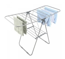Herzberg HG-04494: 2-Tier Folding Steel Clothes Drying Rack