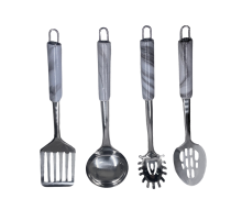 Eisenbach A0019: 4-Piece Stainless Steel Kitchen Tool Set - Marble