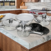 Bachmayer BM-1601: 16 Pieces Stainless Steel Cookware Set