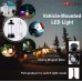 Herzberg HG-5049: Vehicle-Mounted LED Light Black