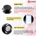 Herzberg HG-5049: Vehicle-Mounted LED Light Black