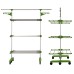 Herzberg 3-Tier Clothes Laundry Drying Rack White
