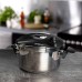 Royalty Line RL-24PS6LM: 24cm Marble Coated Pressure Cooker - 6L