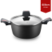 Royalty Line RL-FTN28: 28cm Die-Cast Greblon Marble Coated Casserole - 6L