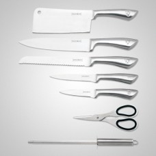 Royalty Line RL-KSS600: 8 Pieces Knife Set with Block Royalty Line RL-KSS600: 8 Pieces Knife Set with Block
